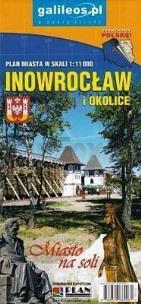 Okładka książki Mapa - Inowrocław i okolice 1:11 000