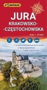 Okładka książki Mapa - Jura krakowsko częstochowska 1:50 000