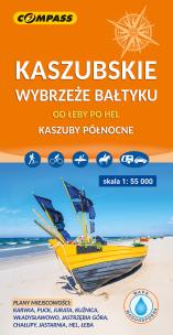 Okładka książki Mapa - Kaszubskie wybrzeże Bałtyku