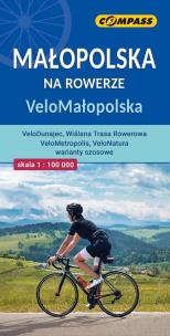 Okładka książki Mapa - Małopolska na rowerze