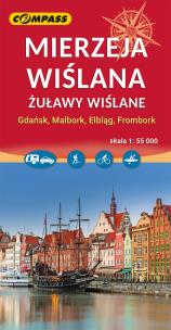Mapa - Mierzeja Wiślana 1:55 000. Autor:   Praca zbiorowa. Multiszop.pl Okładka książki Mapa - Mierzeja Wiślana 1:55 000