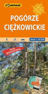 Okładka książki Mapa - Pogórze Ciężkowickie 1:50 000