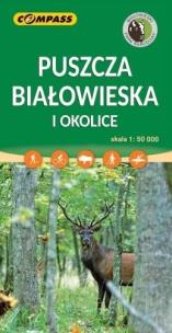 Okładka książki Mapa Puszcza Białowieska i okolice 1:50 000 w.11