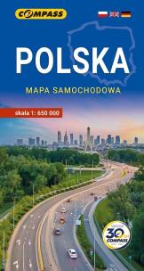 Opakowanie Mapa samochodowa. Polska 1:650 000 lam w.2026
