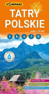 Okładka książki Mapa - Tatry Polskie 1:30 000