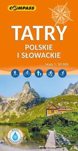 Okładka książki Mapa - Tatry Polskie i Słowackie 1:50 000