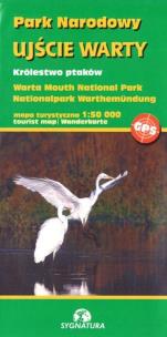 Okładka książki Mapa tur. - Park Narodowy Ujście Warty 1:50 000