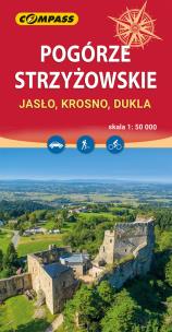 Okładka książki Mapa tur. - Pogórze Strzyżowskie. Jasło, Krosno...
