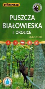 Okładka książki Mapa tur. - Puszcza Białowieska i okolice 1:50 000
