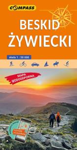 Okładka książki Mapa turystyczna - Beskid Żywiecki 1:50 000 w.15