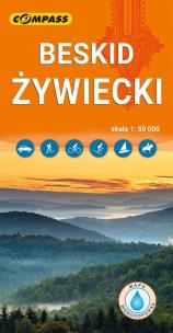 Okładka książki Mapa turystyczna - Beskid Żywiecki 1:50 000