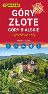 Opakowanie Mapa turystyczna - Góry Złote