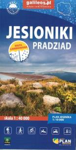 Opakowanie Mapa turystyczna - Jesioniki. Pradziad laminowana
