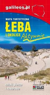 Okładka książki Mapa turystyczna - Łeba i okolice 1:50 000