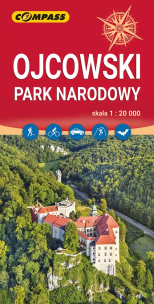 Okładka książki Mapa turystyczna - Ojcowski Park Narodowy