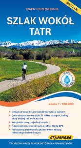 Okładka książki Mapa turystyczna - Szlak Wokół Tatr laminowana