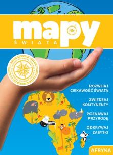 Okładka książki Mapy świata Afryka - uszkodzone