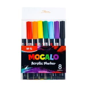 Opakowanie Marker akrylowy 1mm 8 kolorów M&G