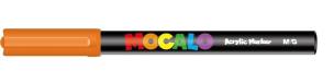 Opakowanie Marker akrylowy 1mm pomarańczowy (9szt) M&G