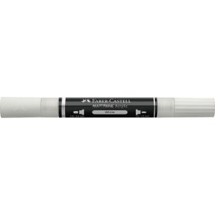 Opakowanie Marker akrylowy biały (5szt) FABER CASTELL