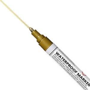 Opakowanie Marker do nagrobków złoty