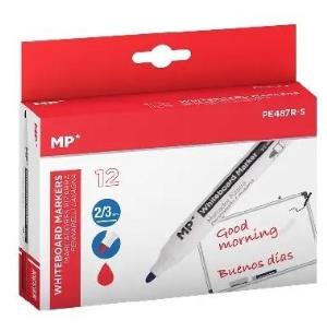 Opakowanie Marker do tablic suchościeralnych czerwony (12szt)