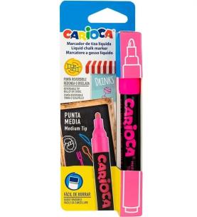 Opakowanie Marker kredowy różowy CARIOCA