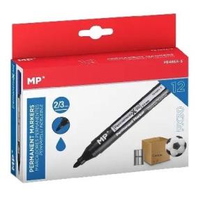 Opakowanie Marker permanentny 2,0/3,0mm niebieski (12szt)