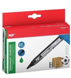 Opakowanie Marker permanentny 2,0/3,0mm zielony (12szt)