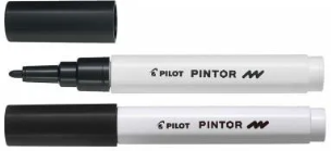 Marker Pintor SW-PT-F-B czarny (6szt) PILOT. Wydawca: Pilot. Multiszop.pl Opakowanie Marker Pintor SW-PT-F-B czarny (6szt) PILOT