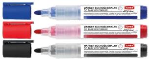 Opakowanie Marker suchościeralny LongLine + ścieracz (3szt)