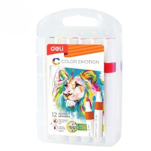 Opakowanie Markery akrylowe 12 szt.mix kolorów