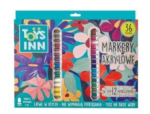 Opakowanie Markery akrylowe 36szt