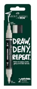 Opakowanie Markery akrylowe Multimark 2kol. FABER CASTELL