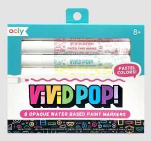 Opakowanie Markery Akrylowe Vivid Pop!! Pastelowe 8szt