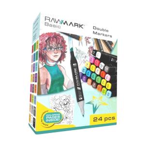 Markery artystyczne 24szt. Wydawca: Rawmark. Multiszop.pl Opakowanie Markery artystyczne 24szt