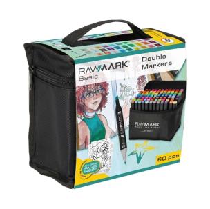 Markery artystyczne 60szt. Wydawca: Rawmark. Multiszop.pl Opakowanie Markery artystyczne 60szt