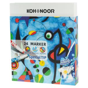 Markery Special Tip 24 kolory. Wydawca: Koh-I-Noor. Multiszop.pl Opakowanie Markery Special Tip 24 kolory