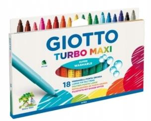 Opakowanie Markery Turbo Maxi 18 kolorów GIOTTO
