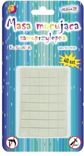 Opakowanie Masa mocująca samoprzylepna 10x10x0,5mm 40szt