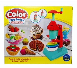 Opakowanie Masa plastyczna desery z maszynką do wyciskania