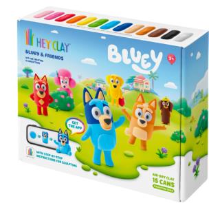 Opakowanie Masa plastyczna Hey Clay Bluey HCL15031CEE15