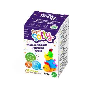 Opakowanie Masa super-softy fioletowa 100g