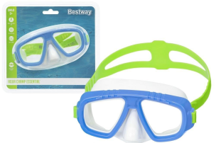 Maska do pływania niebieska. Wydawca: Bestway. Multiszop.pl Opakowanie Maska do pływania niebieska