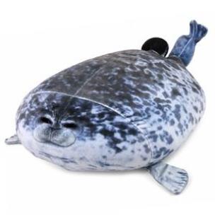 Opakowanie Maskotka Foka szara 38cm