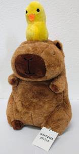 Maskotka pluszowa Kapibara z kaczką 30cm. Wydawca: SPECIAL GIFT. Multiszop.pl Opakowanie Maskotka pluszowa Kapibara z kaczką 30cm