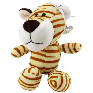 Maskotka przytulanka tygrys z przyssawką. Wydawca: Leantoys. Multiszop.pl Opakowanie Maskotka przytulanka tygrys z przyssawką