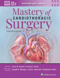 Okładka książki Mastery of Cardiothoracic Surgery: Print + eBook with Multimedia