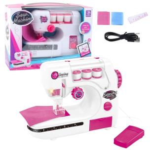 Maszyna do szycia ze światłem i dźwiękiem. Wydawca: Leantoys. Multiszop.pl Opakowanie Maszyna do szycia ze światłem i dźwiękiem