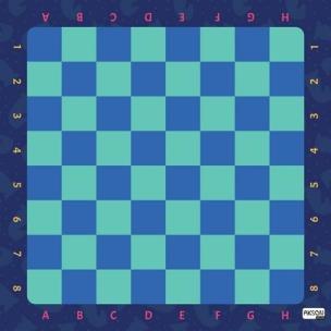 Opakowanie Mata animacyjna XL - Warcaby 100x100cm